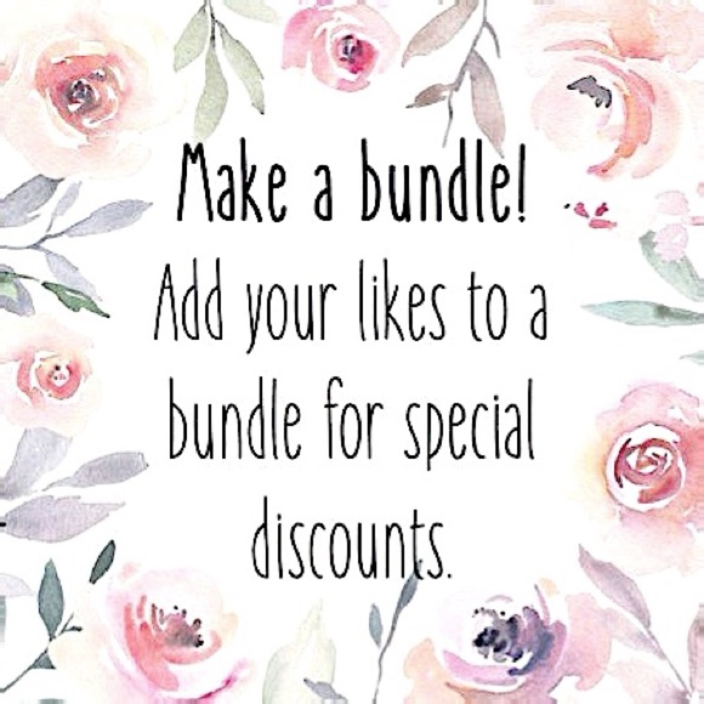 BUNDLE DISCOUNTS 15% Off 2+ Items!